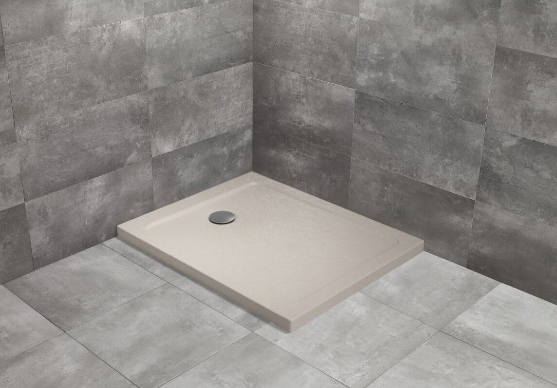 Radaway Doros F Stone brodzik 140x90 kaszmirowy SDRF1490-01-84S