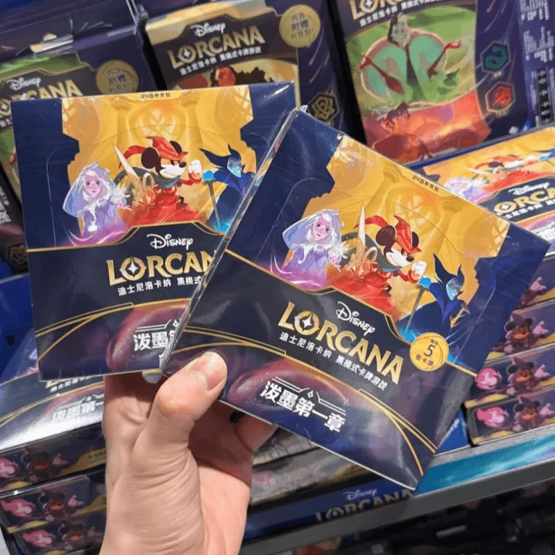 Bandai Genuine Lorcana King Of The Jungle Anime Character Peripheral Card Limited Edition Precious Collection Card Gift Exquisite Cards