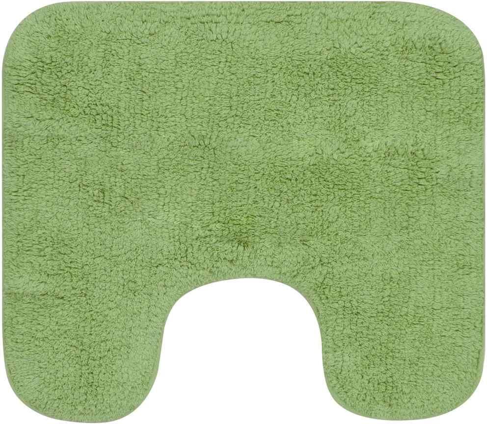 vidaXL Jeu de tapis de salle de bain 3 pcs Tissu Vert