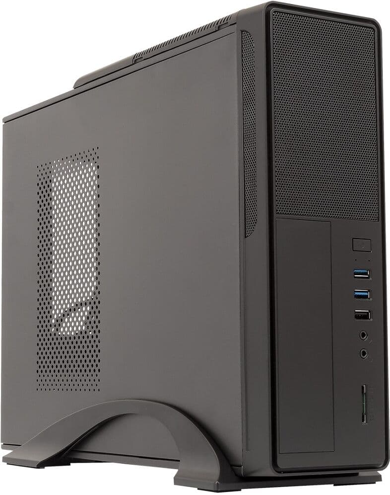 Caixa de PC Micro-ATX UK 2010 c/ Fonte de Alimentação 300W (Preto) - UNYKACH