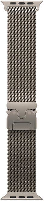 BRACELETE APPLE 49MM LOOP MILANESA TITÂNIO NATURAL - L