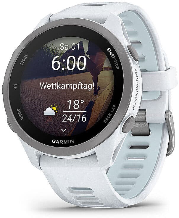 Garmin GPS-Laufuhr Forerunner 170 Music weiss B