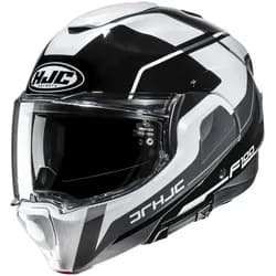 HJC F100 Astra Klapphelm - schwarz - 2XL (62/63)