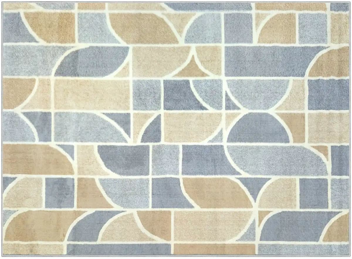 Höffner Webteppich  Helena ¦ mehrfarbig ¦ Synthetische Fasern,Jute ¦ Maße (cm): B: 190