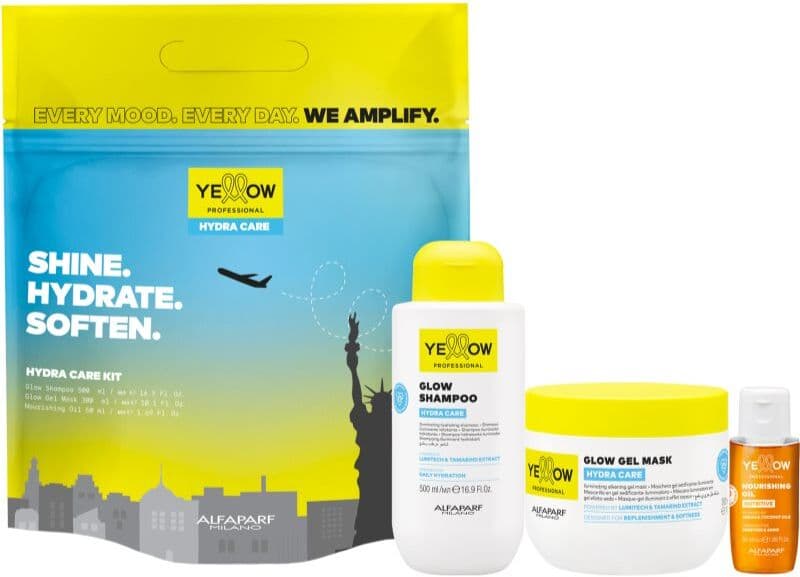 Yellow Professional Hydra Care Holiday Kit coffret cadeau pour tous types de cheveux