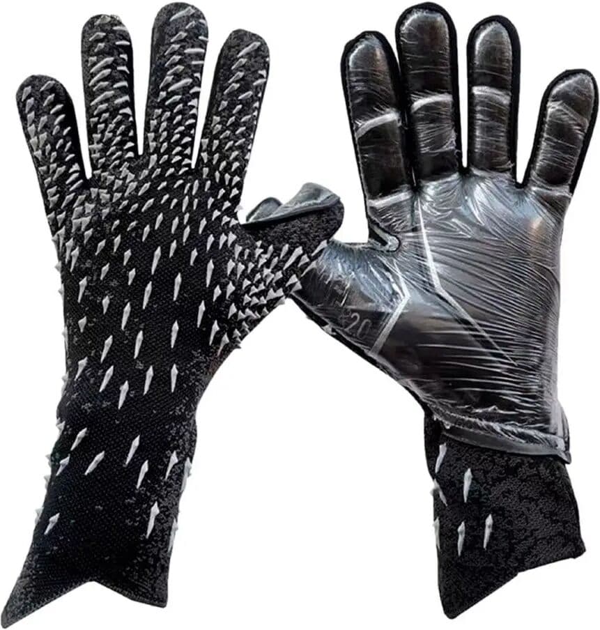 NONE Sports Finger Protection Adults Teenager Soccer Goalie Football Gloves With Strong Grip Goalkeeper Gloves
