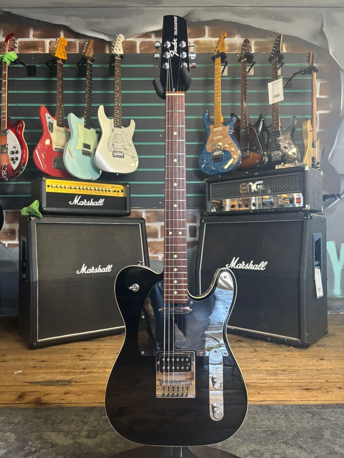 Fender John 5 black 2004 Telecaster electric guitar   black - Refurbished