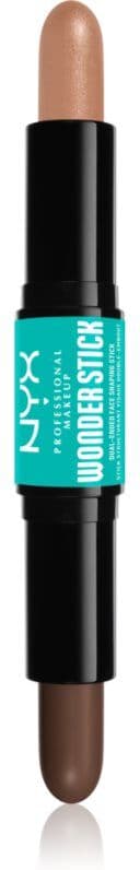 NYX Professional Makeup Wonder Stick Dual Face Lift Dwustronny sztyft do konturowania odcień 06 Rich 2x4 g