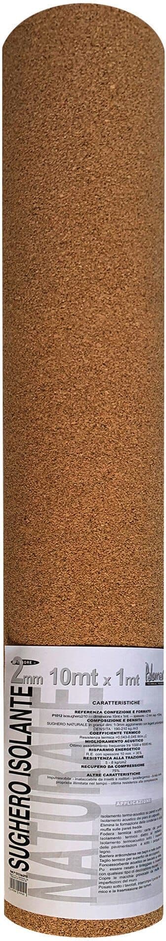 Tecnomat ROTOLO SUGHERO PALOMAR H 100 cm x 10 m SPESSORE 2 mm
