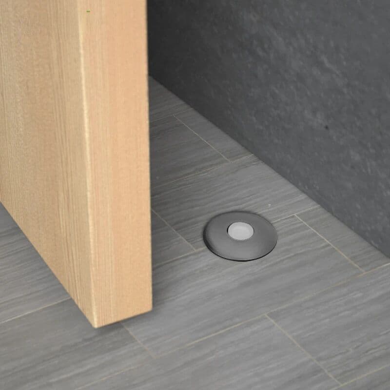 NONE Brass Door Stops Heavy Duty Door Holder Magnetic Invisible Door Stopper Catch Hidden Stainless Steel Door Stop Hardware