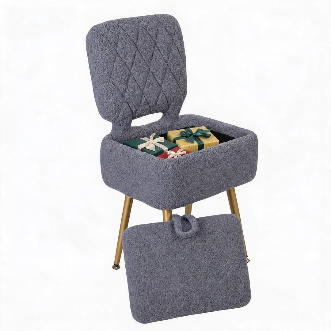 Canora Grey London Boutique Office Chair Gray 40.4cm W X 29cm D