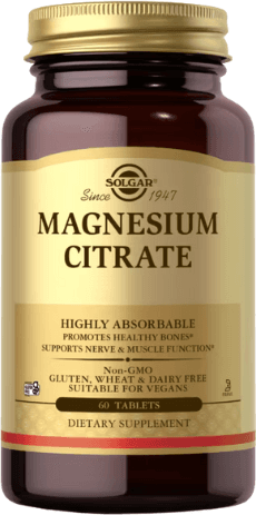 Solgar Magnesium Citrate 60caps