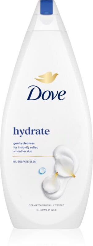Dove Hydrate θρεπτικό τζελ για ντους 720 ml