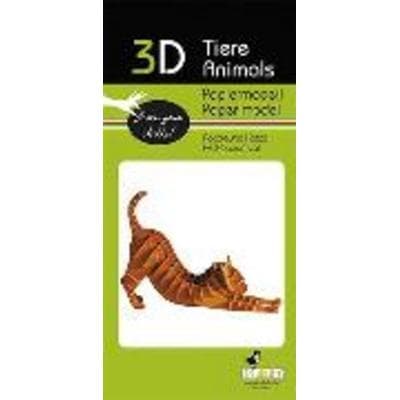 3D-Modell, Katze, rotbraun