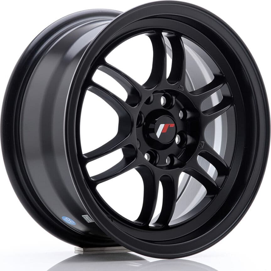 Jante Alu Japan Racing Jr7 - 15 Pouces - Noir Mat