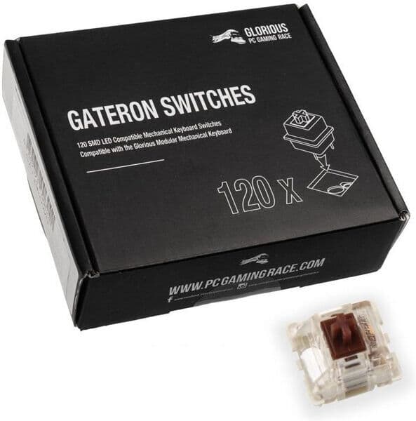 PACK SWITCHES GLORIOUS 120 GAT MX BR