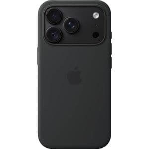 Apple Handyhülle Silikon Case MK8Y4ZM/A, MagSafe, schwarz, für iPhone 18 Pro, aus Silikon, Backcover