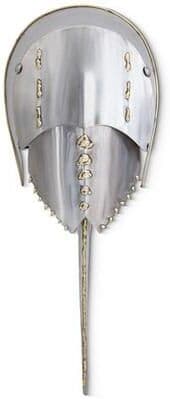 Copper Art Inc. Horseshoe Crab Wall Art , Silver
