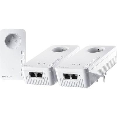 Devolo Magic 2 WiFi 6 next Powerline WLAN Multiroom Starter Kit 07195 Powerline, WLAN 2400 MBit/s