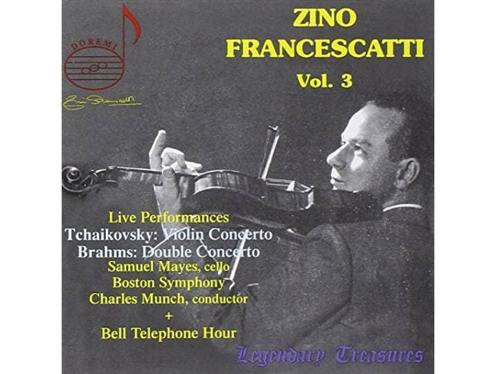 Frabcescatti/Munch/Boston Sym.Orch. - Francescatti Volume 3