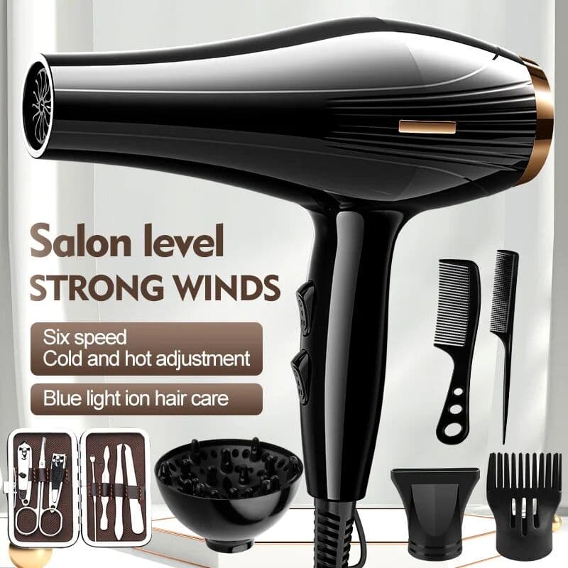 XMSJ 2025 High-Speed Hair Dryers, High-Power, Fast Drying, Silent, Cold And Hot Constant Temperature Household Hair Dryers