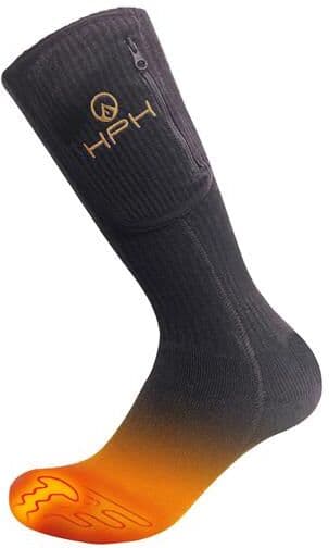 Happyhot Heated merino Sock Primium 2,0 Black