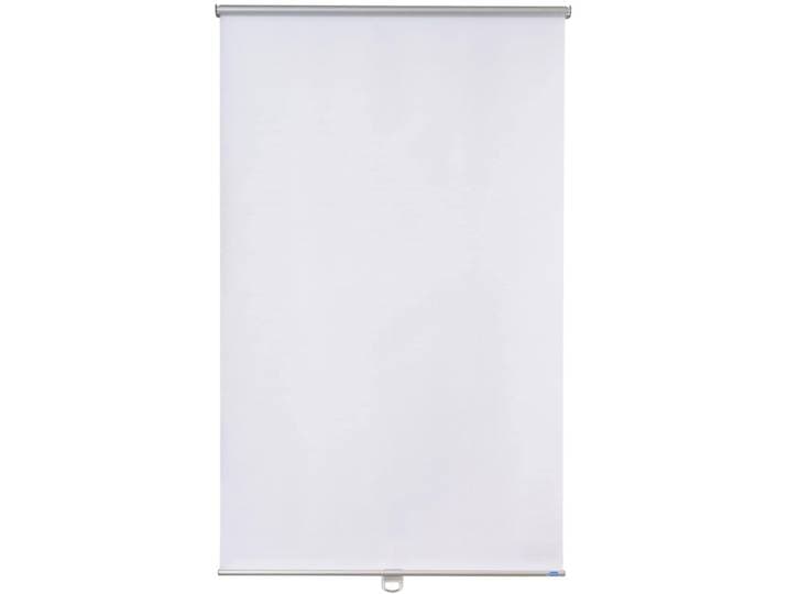 Springrollo K-HOME Anna Gr. 3, weiss (weiß, grau, weiß), B:105cm H:150cm, Polyester, Rollos, Springrollo