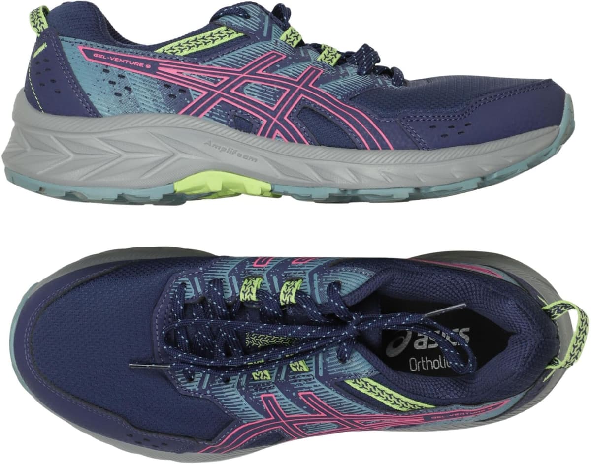 Asics Damen Sneaker, Neon, Gr. EU 39.5, kein / Etikett - Second Hand