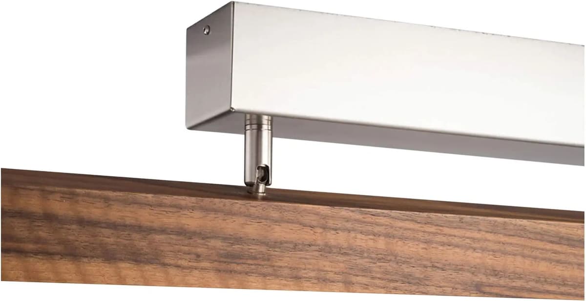 Trendstühle Stückholz Palü 2 Nussbaum B: 156cm  Nussbaum
