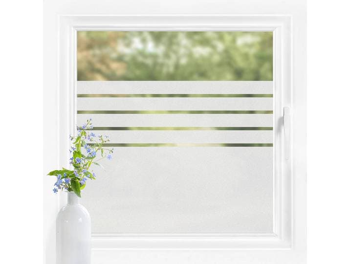 home24 Raamfolie Goust polyetheen wit 200 x 60cm