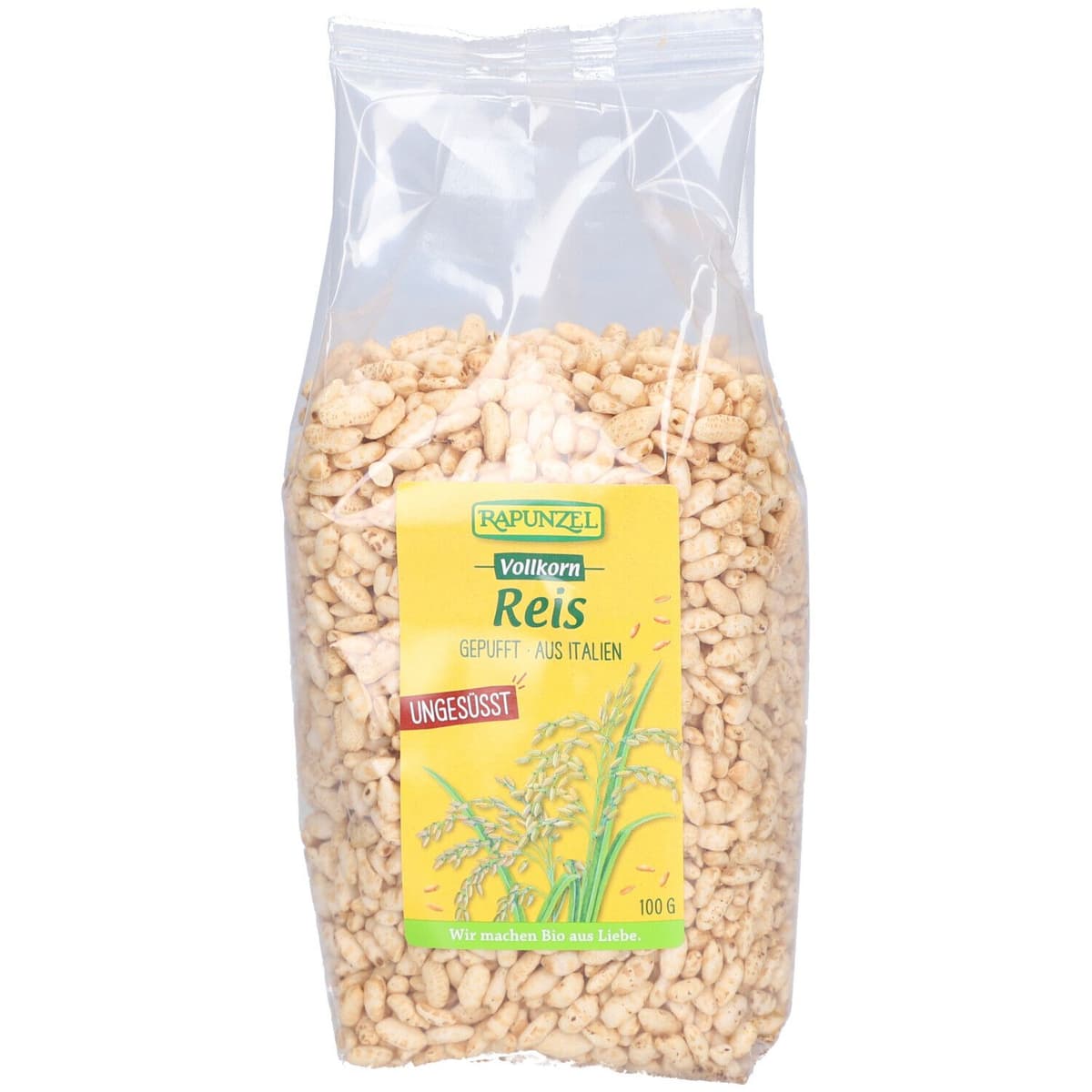 Rapunzel Vollkorn Reis gepufft 100 g Keine Angabe