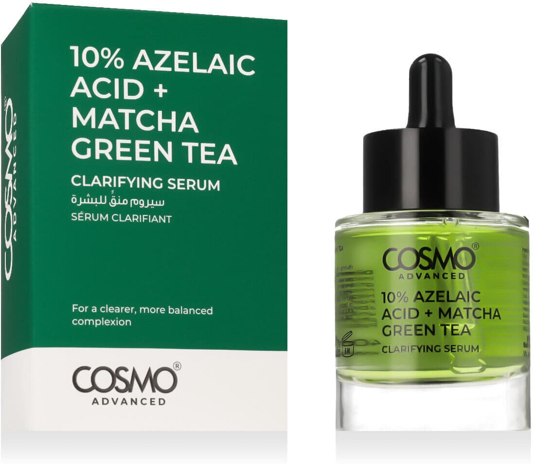 COSMO ADVANCED Clarifying Serum 10% Azelaic Acid + Matcha Green Tea 40 ml