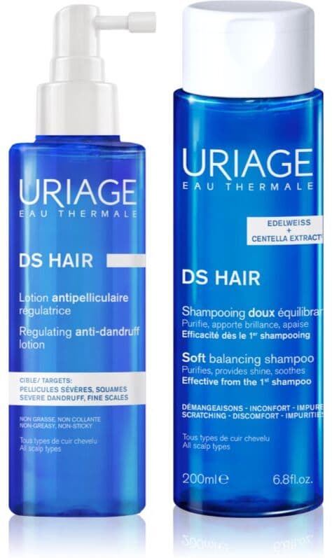 Uriage DS HAIR Set ensemble pour cuir chevelu sec et sensible