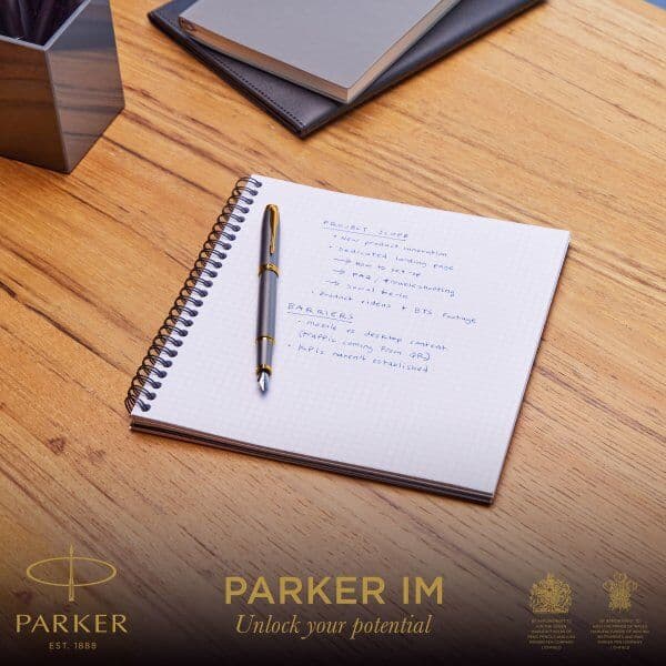 Parker Im Grey Gt Fyldepen   F