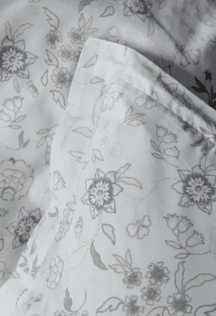 Borås Cotton Liva Sengesett 140x220 Cm Blå