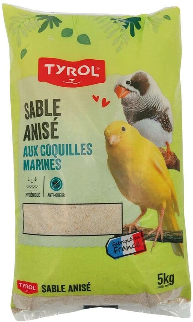 Tyrol Skjellsand Med Anisfrø 5 Kg