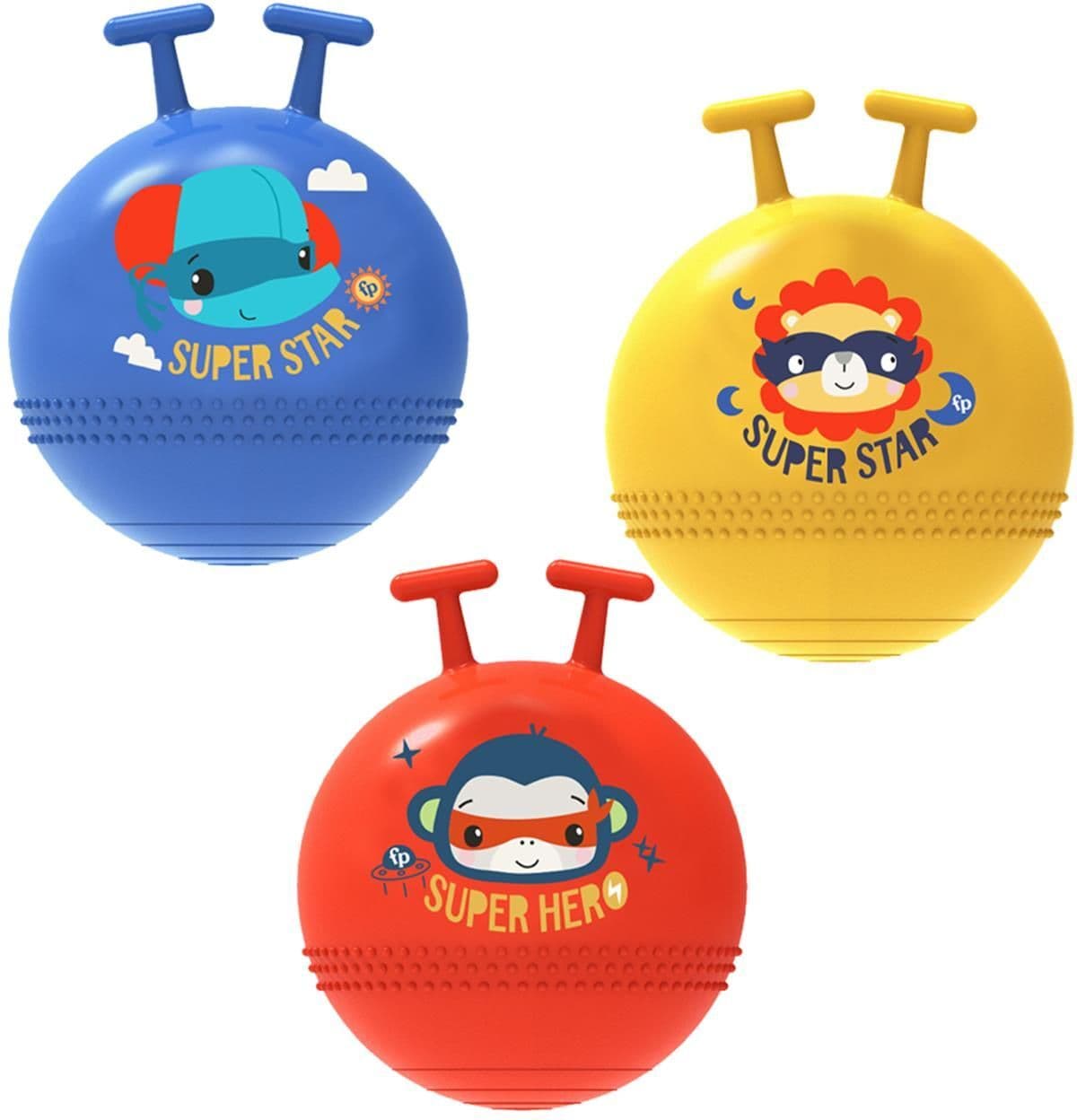 Fisher-Price Bouncy Ball (With Foot Pump) (45cm) (Random Choice) (F0960)