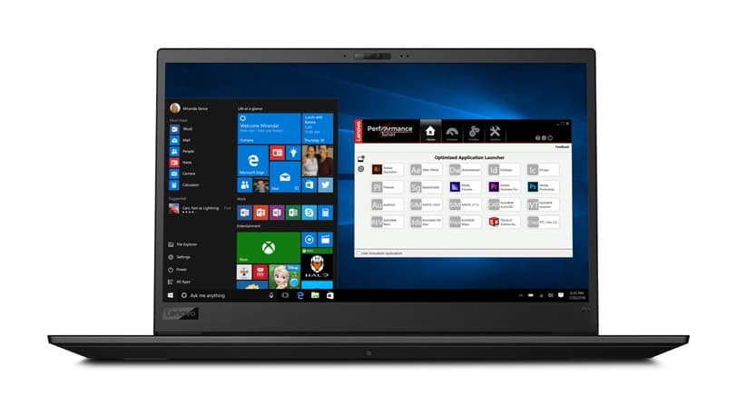 Lenovo ThinkPad P1 - 15,6" Notebook - Core i7 Mobile 4,3 GHz 39,6 cm