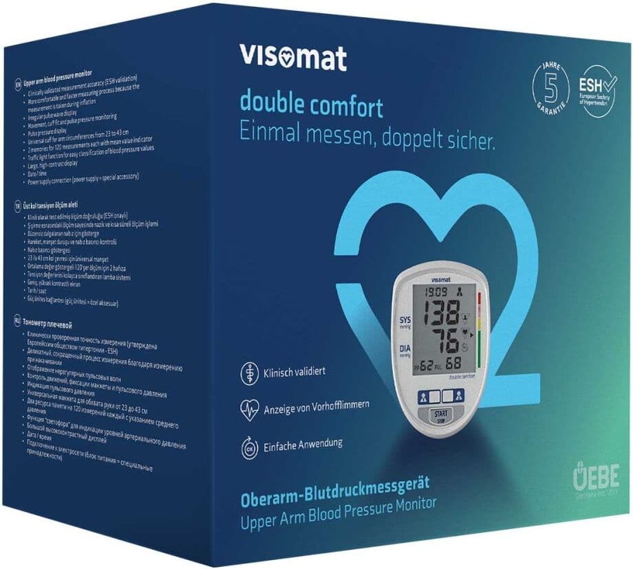 Visomat double comfort Oberarm Blutdruckmessgerät