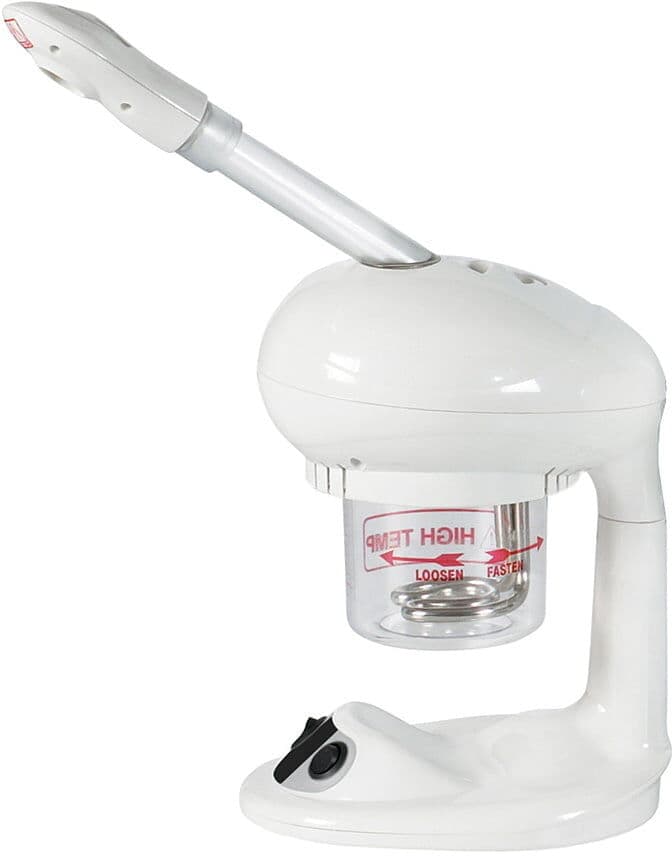 Weelko Vaporizzatore Ozono da Tavolo per Estetista Centro Estetico Portatile 60°- 80°