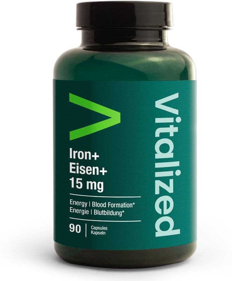 Life Extension Vitalized Iron+/Eisen+ 15 mg Kapseln