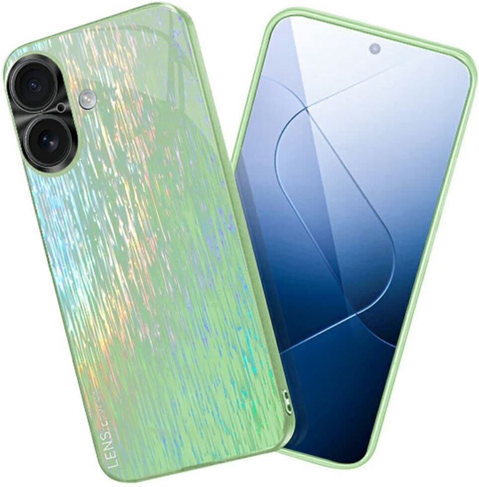 iPhone 16 - EIDERWOOD Reflekterende Hårdt Plastik Cover - Grøn
