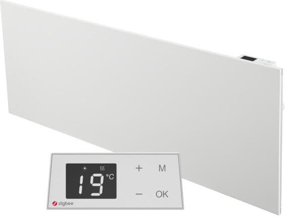 Namron panelovn zigbee 1500w hvit - 54028