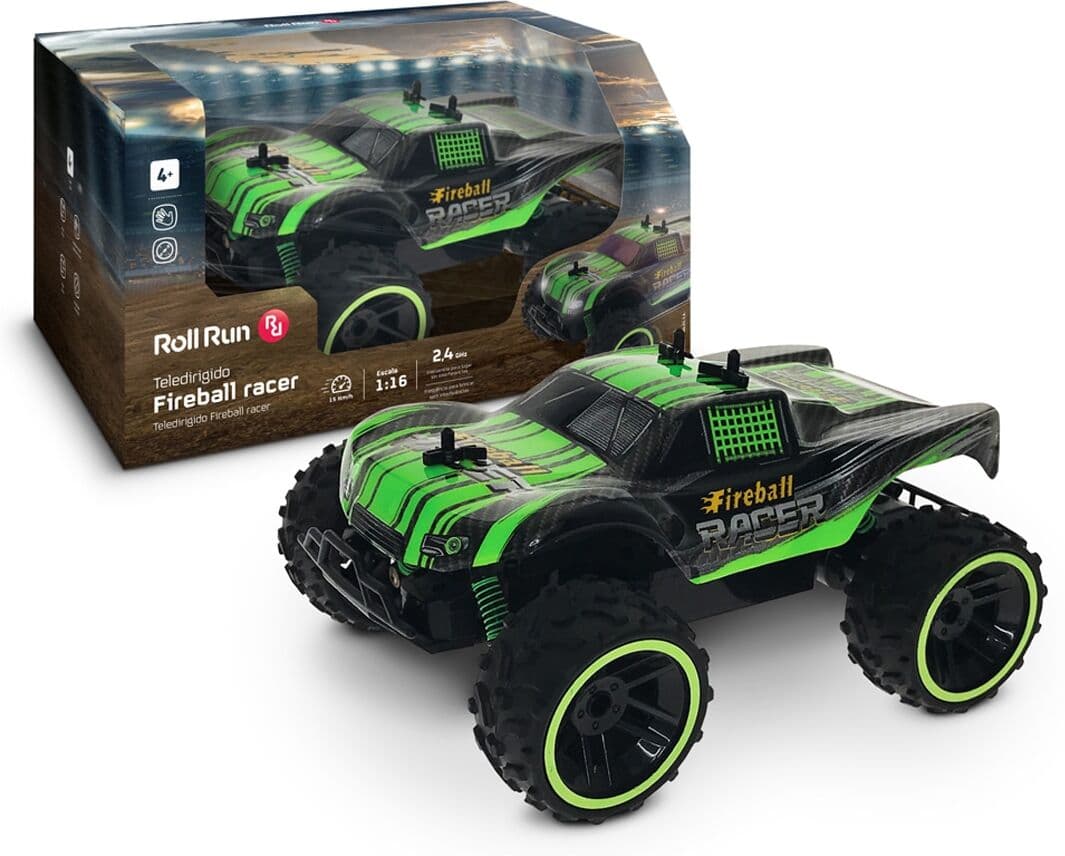 Roll Run Fireball Racer .