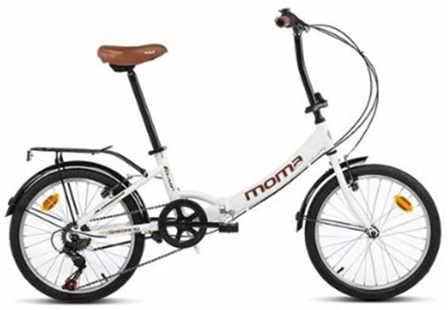 Bicicleta dobrável Moma first class 2 branca
