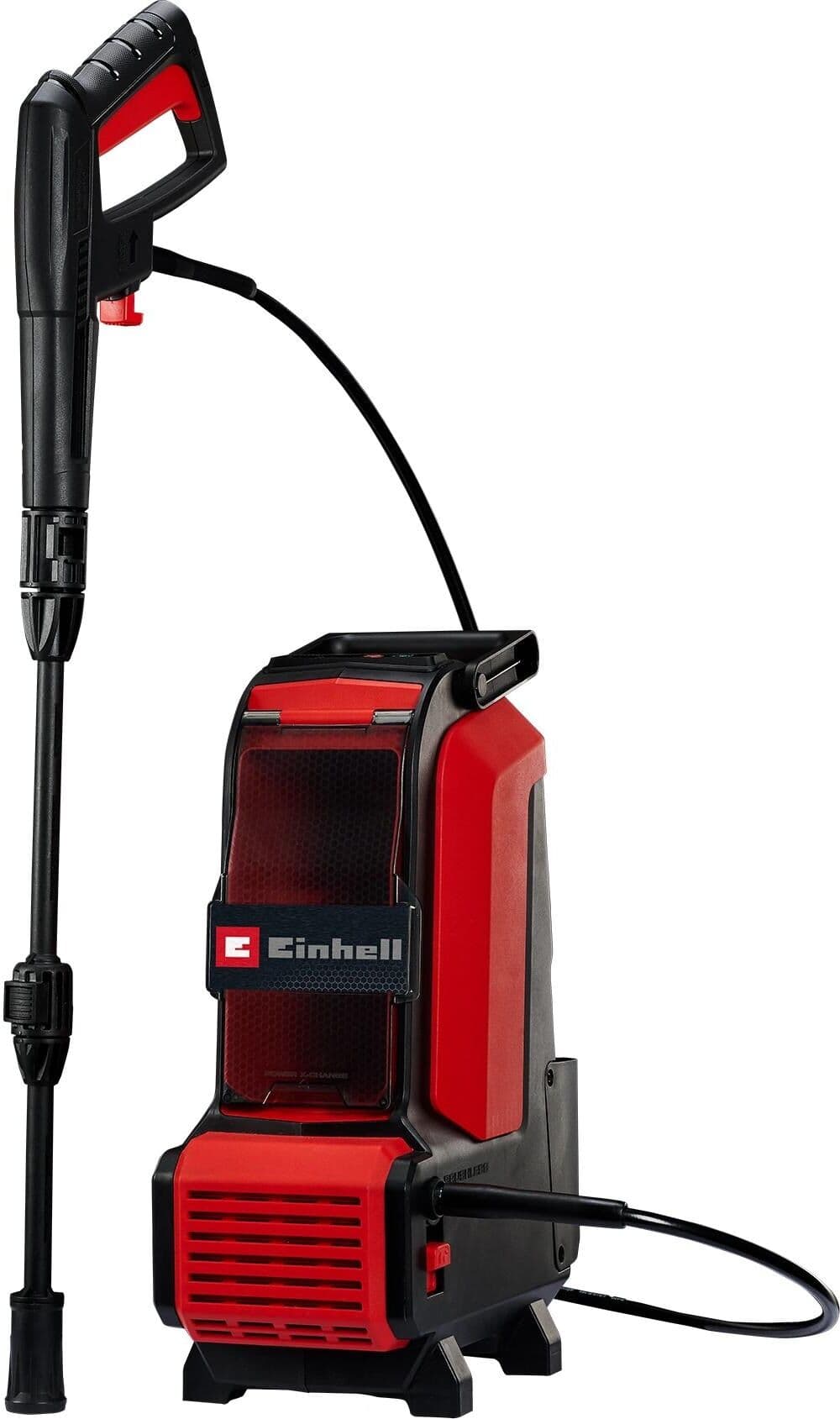 Hochdruckreiniger EINHELL "HYPRESSO 36/105 Akku, Brushless, 105 bar", rot (rot, schwarz), Hochdruckreiniger, Hochdruckreiniger rot, schwarz Einheitsgröße