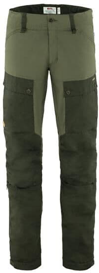 Fjällräven Keb Trousers Mens, Deep Forest / Laurel Green Str. 46