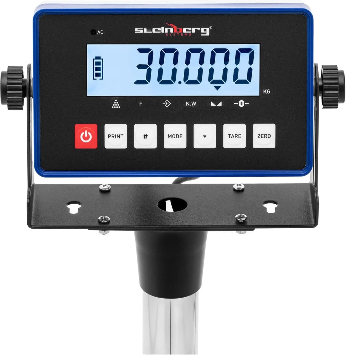 Steinberg Systems Plošinová váha - 30 kg / 0,001 kg - 30 x 40 cm - kg / lb - LCD SBS-PF-30/1S