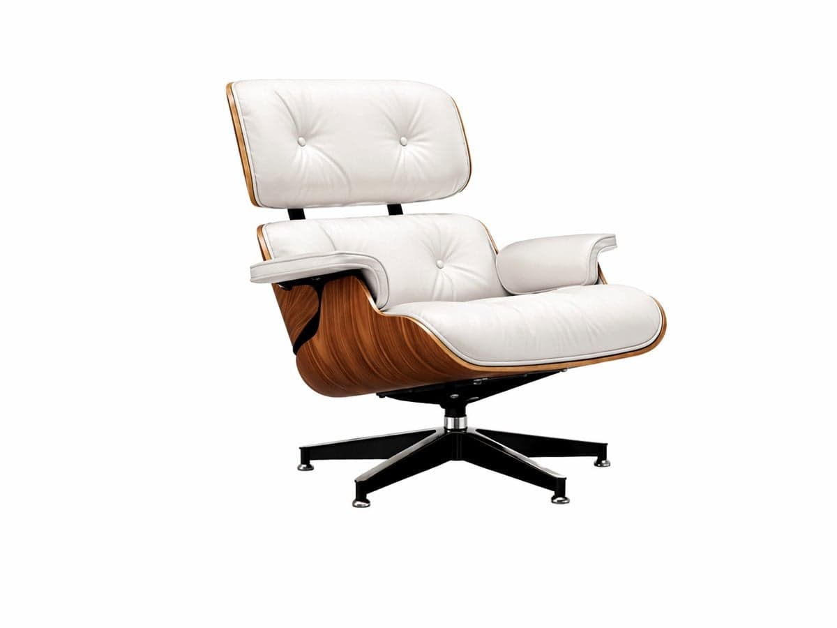 Moderne witte relaxfauteuil voor volwassenen