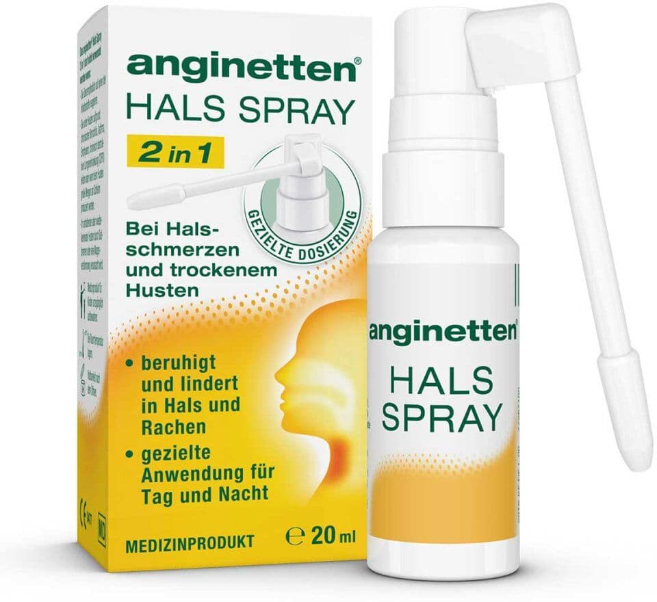 Anginetten Halsspray 2in1 Erwachsenen 20ml
